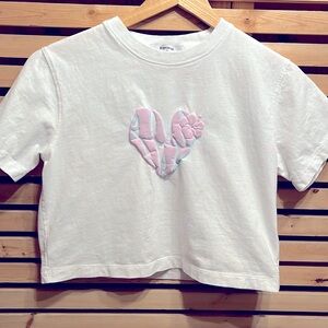 “Aloha” written Cotten t shirt for girls